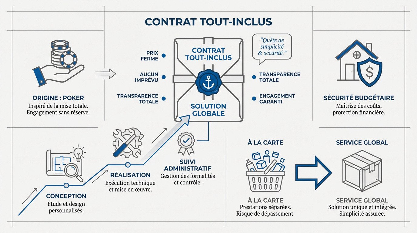 Contrat immobilier tout inclus garantissant simplicit&eacute; et s&eacute;curit&eacute;