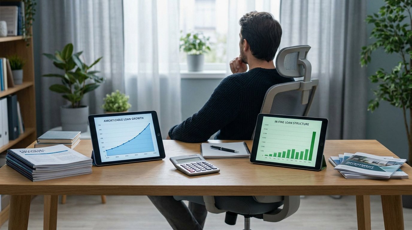 Prêt in fine ou amortissable : quel crédit pour investir ?