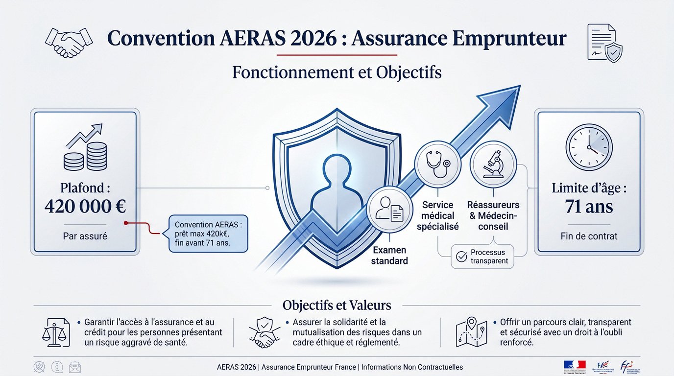 Convention AERAS 2026 et assurance emprunteur