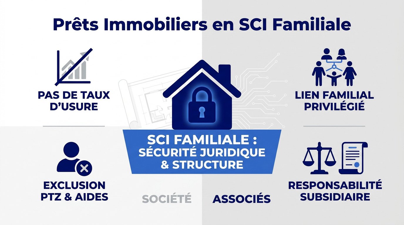 Financer un achat immobilier en SCI familiale en 2026 : conditions et cadre légal