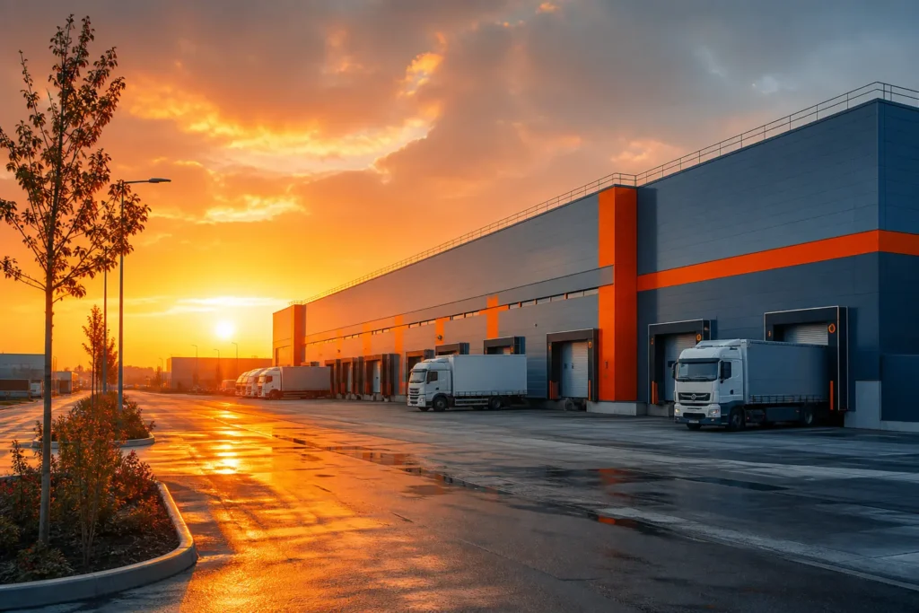 entrepôt logistique représentatif de la SCPI Activimmo