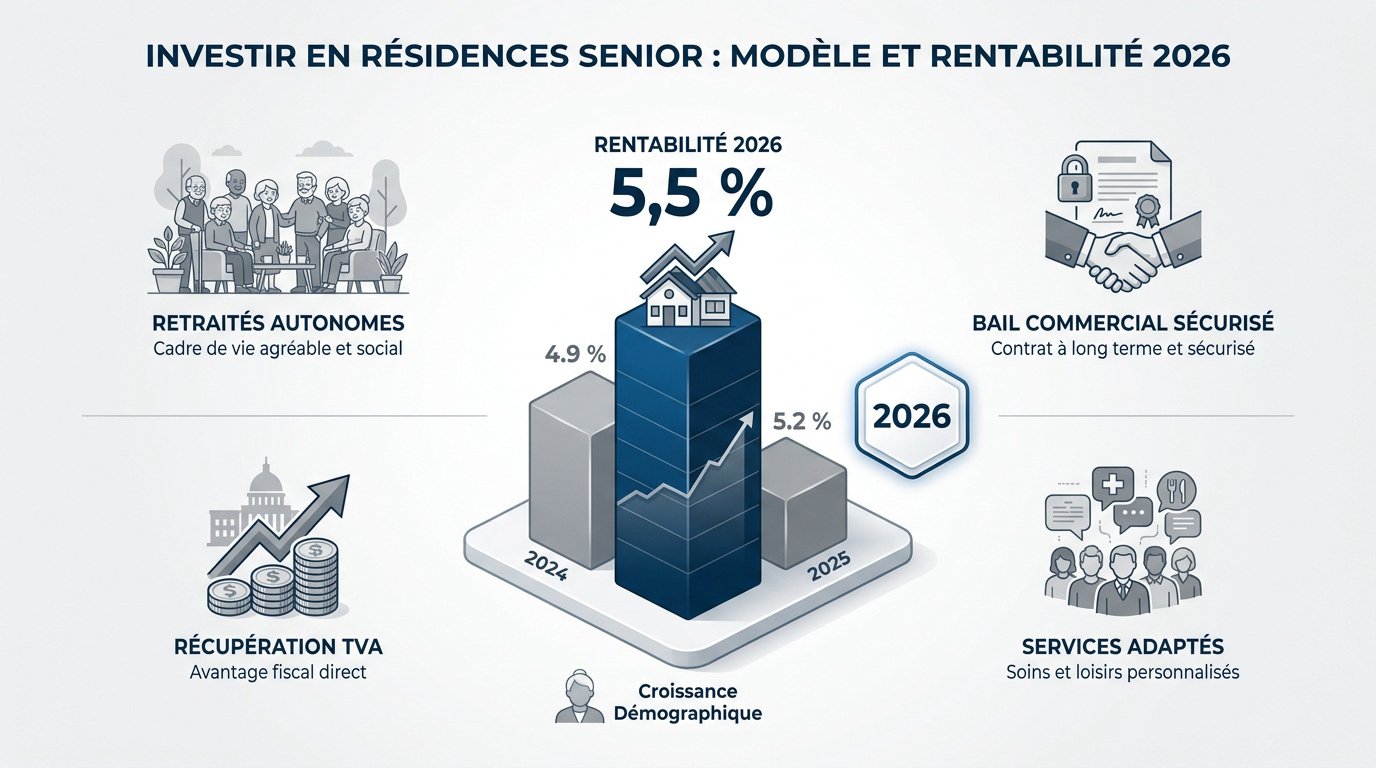 Analyse de la rentabilité d'un investissement en résidence senior pour l'année 2026